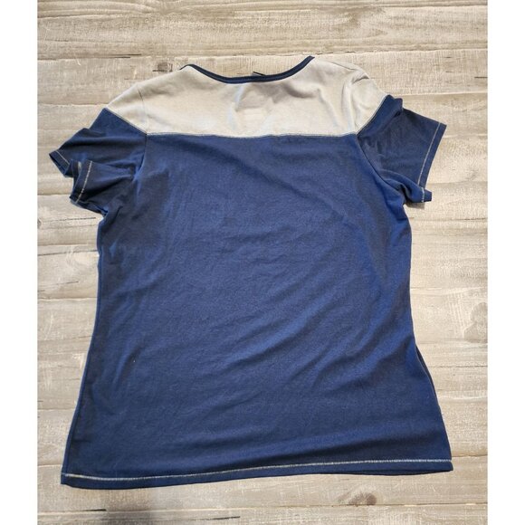 NFL New England Patriots T-Shirt Womens XXL Team Apparel Majestic Football - Picture 2 of 13